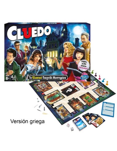 Juego Cluedo Mistery Game en Griego 38712 CLUEDO