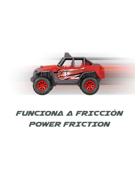 Todoterreno luz y sonido escala 1:18 757T00764 TACHAN