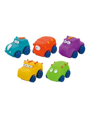 Set de 5 coches mini monstruos 751T00557 TACHAN