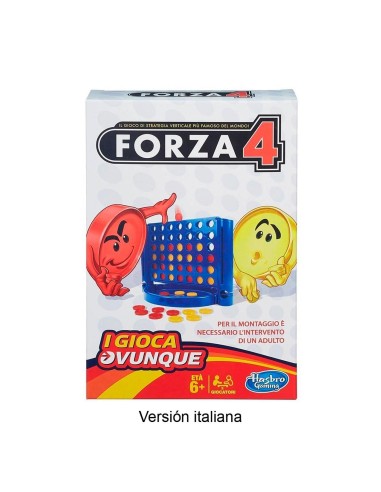 Juego Conecta 4 de viaje EN iTALIANO B1000 MB-PARKER