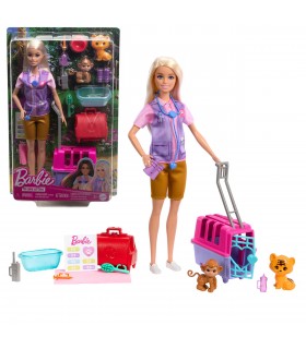 Muñeca Barbie Tú puedes ser Rescatadora y Liberadora de animales HRG50 BARBIE