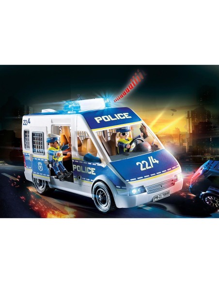 Coche de Policía con luz y sonido 70899 PLAYMOBIL