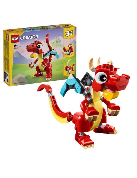 Dragón Rojo 3 en 1 31145 LEGO