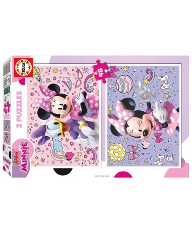 Puzzle 2x48 Minnie 19674 | MINNIE EDUCA | Juguetes Abracadabra