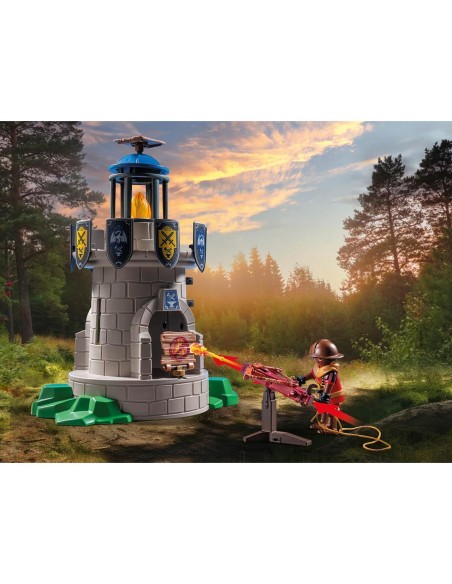 Torre de Caballero con Herrero y Dragón 71483 PLAYMOBIL