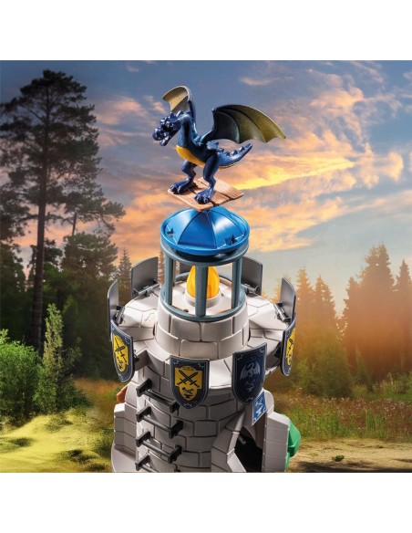 Torre de Caballero con Herrero y Dragón 71483 PLAYMOBIL