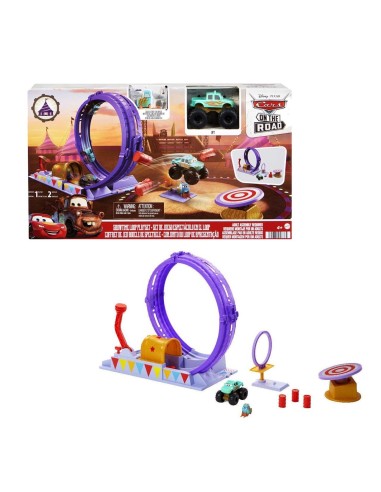 Cars on the road Circo de acrobacias HGV73 CARS MATTEL