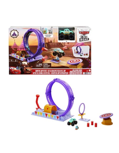Cars on the road Circo de acrobacias HGV73 CARS MATTEL