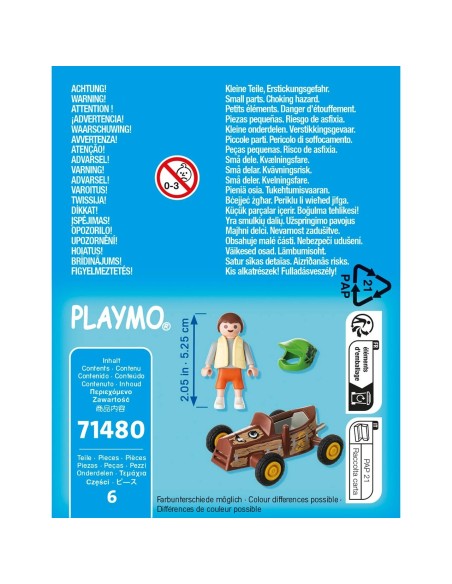 Niño con Kart 71480 PLAYMOBIL