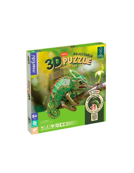 Mini Puzzle 3D Camaleón ME4111 MIEREDU