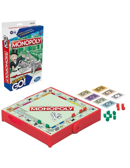 Juego Monopoly Viaje F8256 HASBRO GAMES