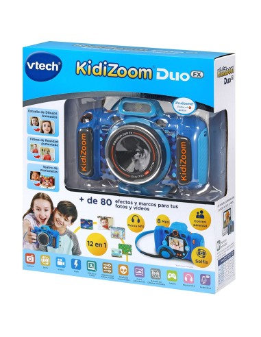 Cámara digital Kidizoom FX 12 en 1 azul 80-519922 V-TECH