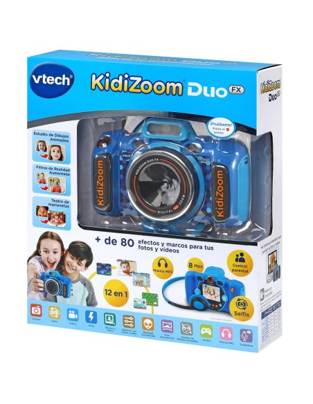 Cámara digital Kidizoom FX 12 en 1 azul 80-519922 V-TECH