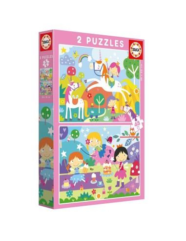 Puzzles 2x48 Mundo de Fantasía 19993 EDUCA