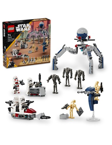 Pack de Combate: Soldado Clon y Droide de Combate 75372 STAR WARS LEGO