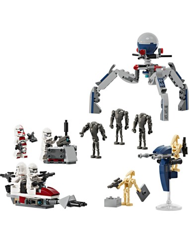 Pack de Combate: Soldado Clon y Droide de Combate 75372 STAR WARS LEGO