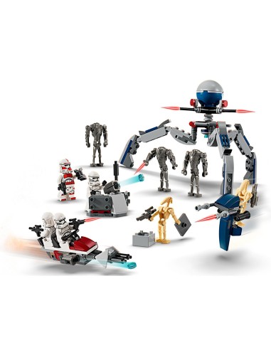 Pack de Combate: Soldado Clon y Droide de Combate 75372 STAR WARS LEGO