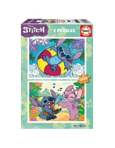 Puzzle 2x100 Stitch 19998 DISNEY EDUCA