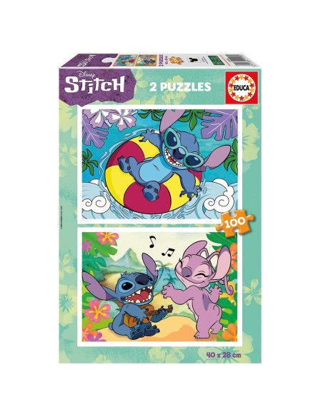Puzzle 2x100 Stitch 19998 DISNEY EDUCA