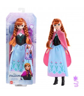 Muñeca Frozen Anna Falda mágica HTG24 FROZEN MATTEL