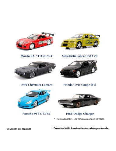 Surtido vehículo metal 1:32 Fast & Furious 253202000 | JADA
