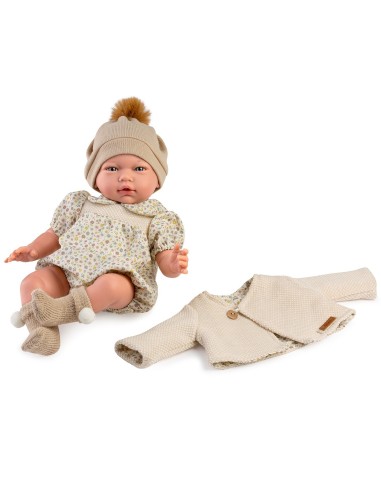 Muñeca con peso Cris 42 cm 10267 MUÑECAS GUCA