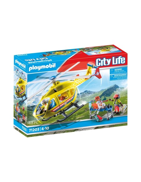 Helicóptero de Rescate City Life 71203 PLAYMOBIL