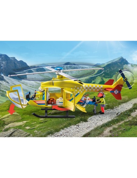 Helicóptero de Rescate City Life 71203 PLAYMOBIL