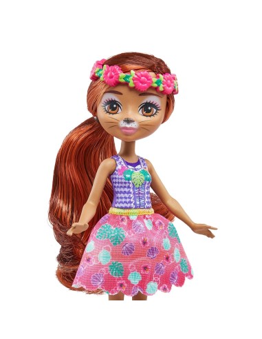 Muñeca Enchantimals Nutria y mascota HXB98 ENCHANTIMALS MATTEL