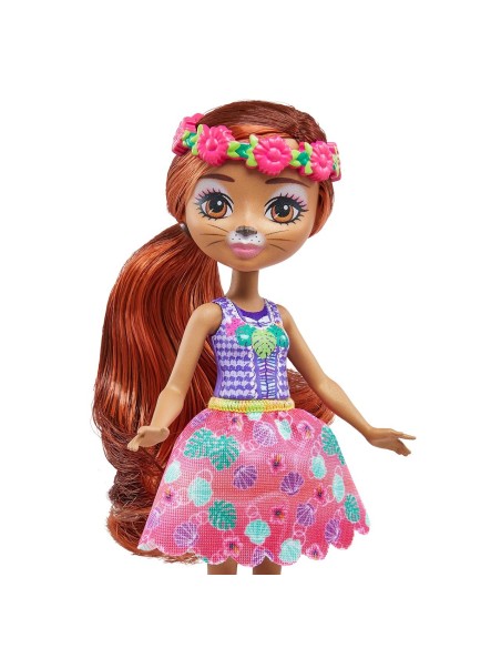 Muñeca Enchantimals Nutria y mascota HXB98 ENCHANTIMALS MATTEL