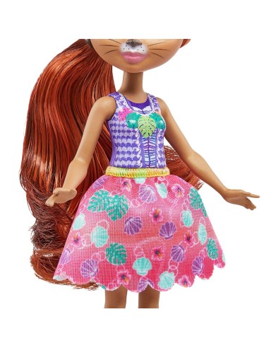Muñeca Enchantimals Nutria y mascota HXB98 ENCHANTIMALS MATTEL