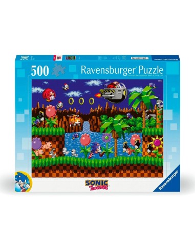 Puzzle 500 piezas Sonic 12001135 SONIC RAVENSBURGUER