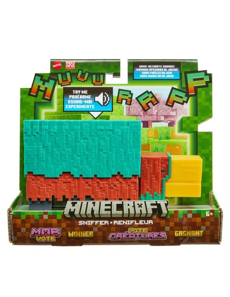Figura de acción de Sniffer HXM85 MINECRAFT MATTEL