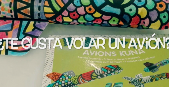 Actividades para niños Abracadabra. Colorea tu propio avión.