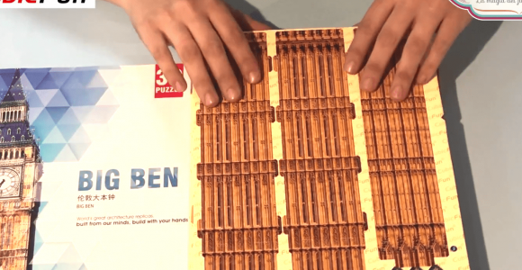 Actividades para niños y niñas Abracadabra 2018 | Puzzle 3D Big Ben de Cubic Fun