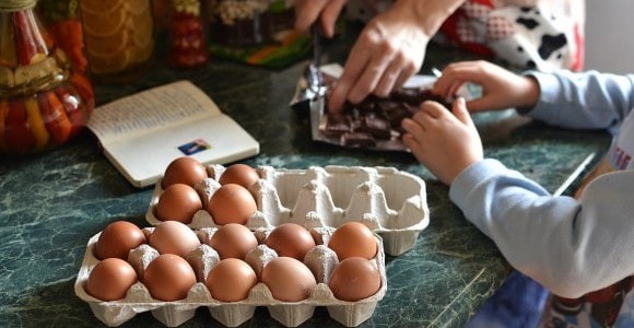 Recetas para hacer con los niños en casa