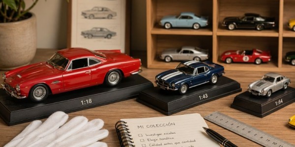Guía para coleccionismo de coches en miniatura: escalas, marcas y consejos para empezar