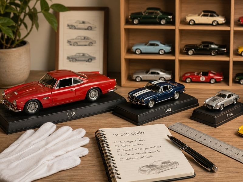 Guía para coleccionismo de coches en miniatura: escalas, marcas y consejos para empezar