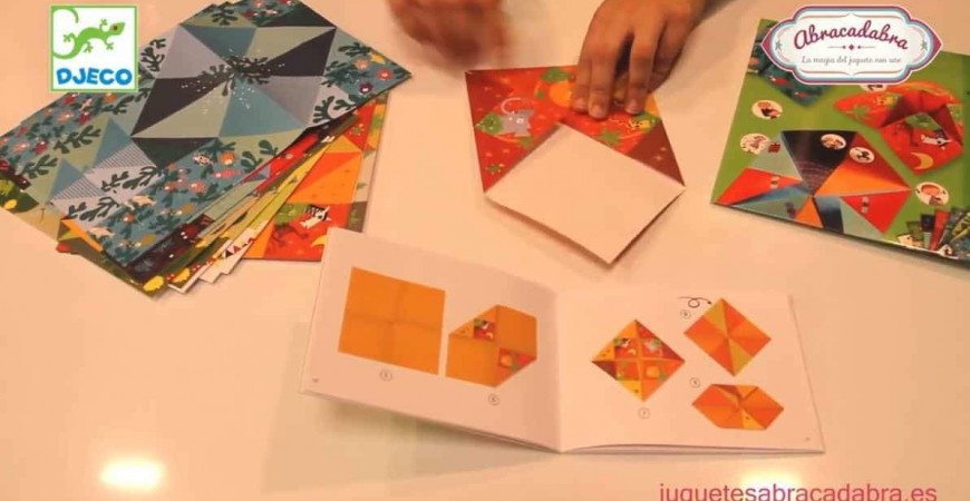 Actividades para niños y niñas Abracadabra 2018 | Origami con Djeco 